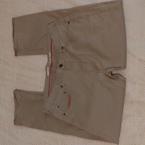 Wrangler Vintage Straight beige denim jeans pants size 38 X 30